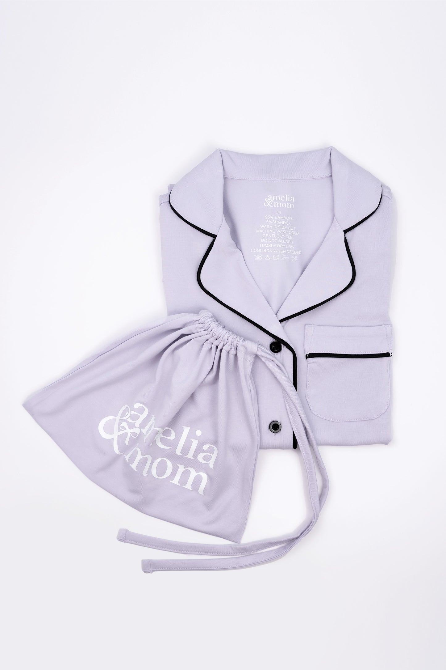 MOM and Kid Bundle Lilac Dream Pajama Dress