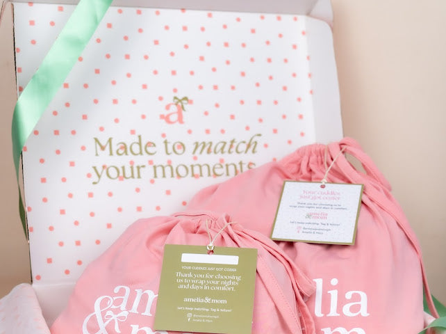PREORDER - Ultra Soft Butter Bamboo Pajama Pants Set in Rose Embrace - Delivery last week of June