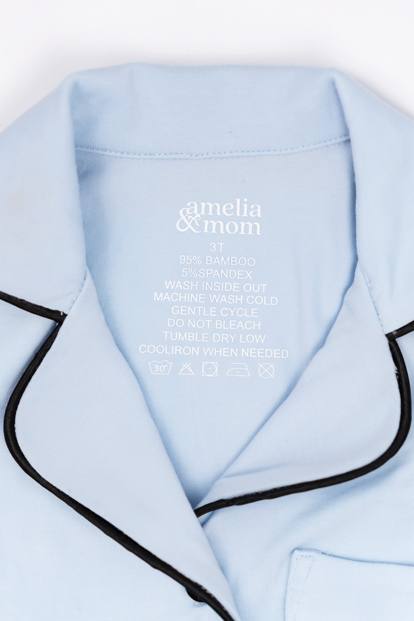 Ultra Soft Butter Bamboo Pajama Pants Set in Cuddle Blue