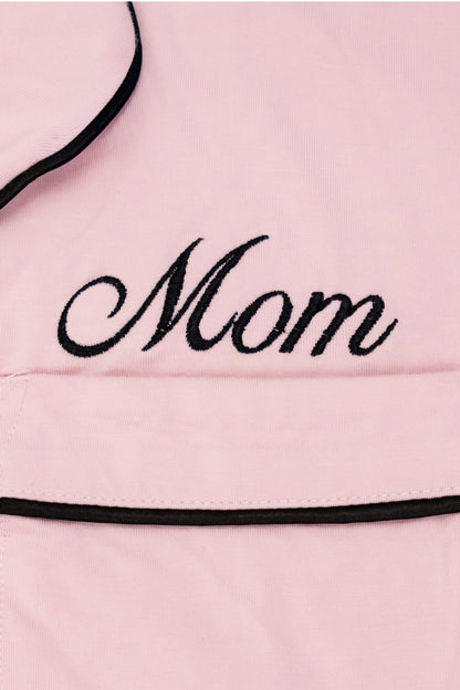 Ultra Soft Butter Bamboo Pajama Pants Set in Rose Embrace