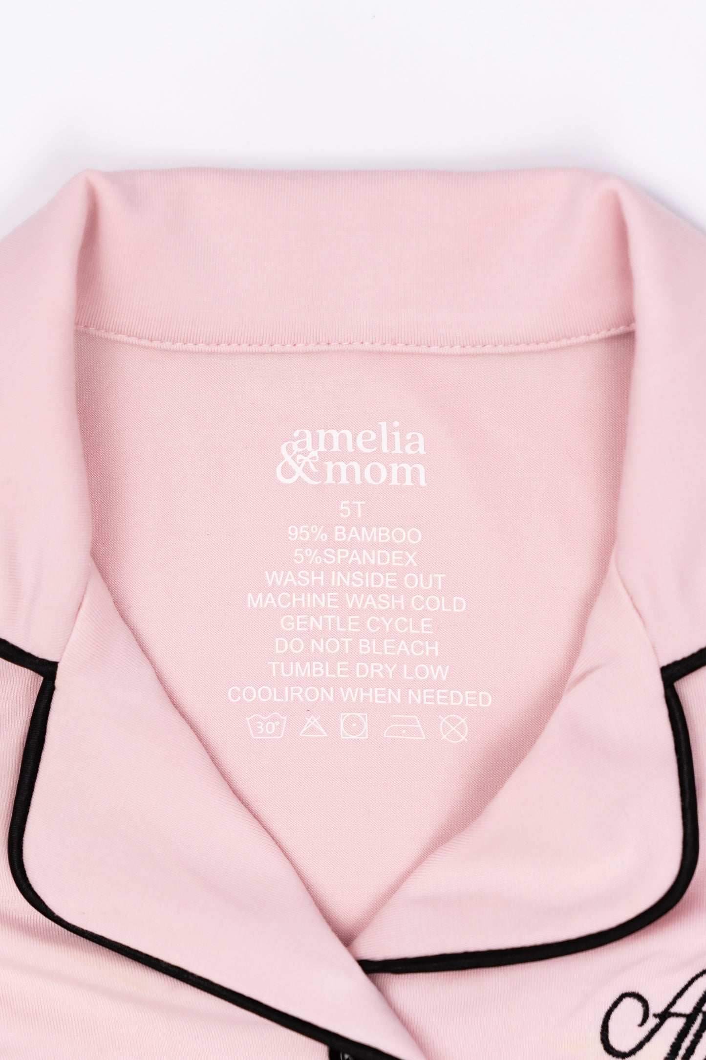 Ultra Soft Butter Bamboo Pajama Pants Set in Rose Embrace