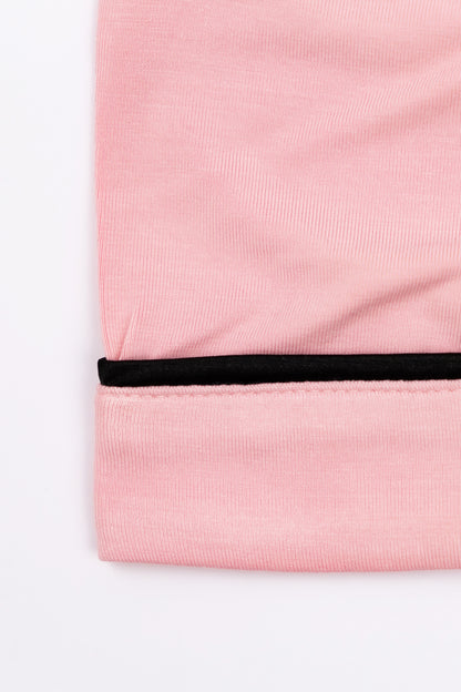 Ultra Soft Butter Bamboo Pajama Dress in Peach Embrace