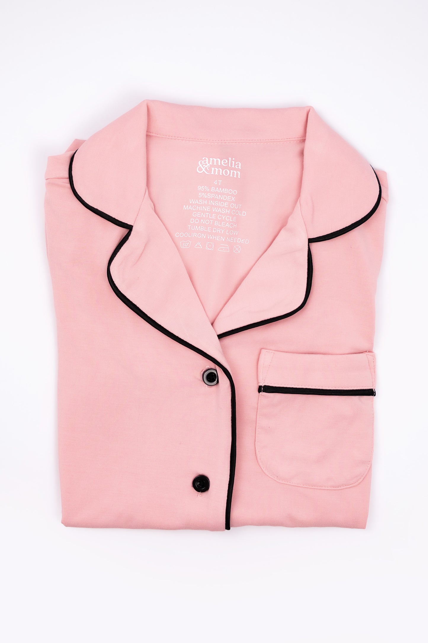 MOM and Kid Bundle Peach Embrace Pajama Dress