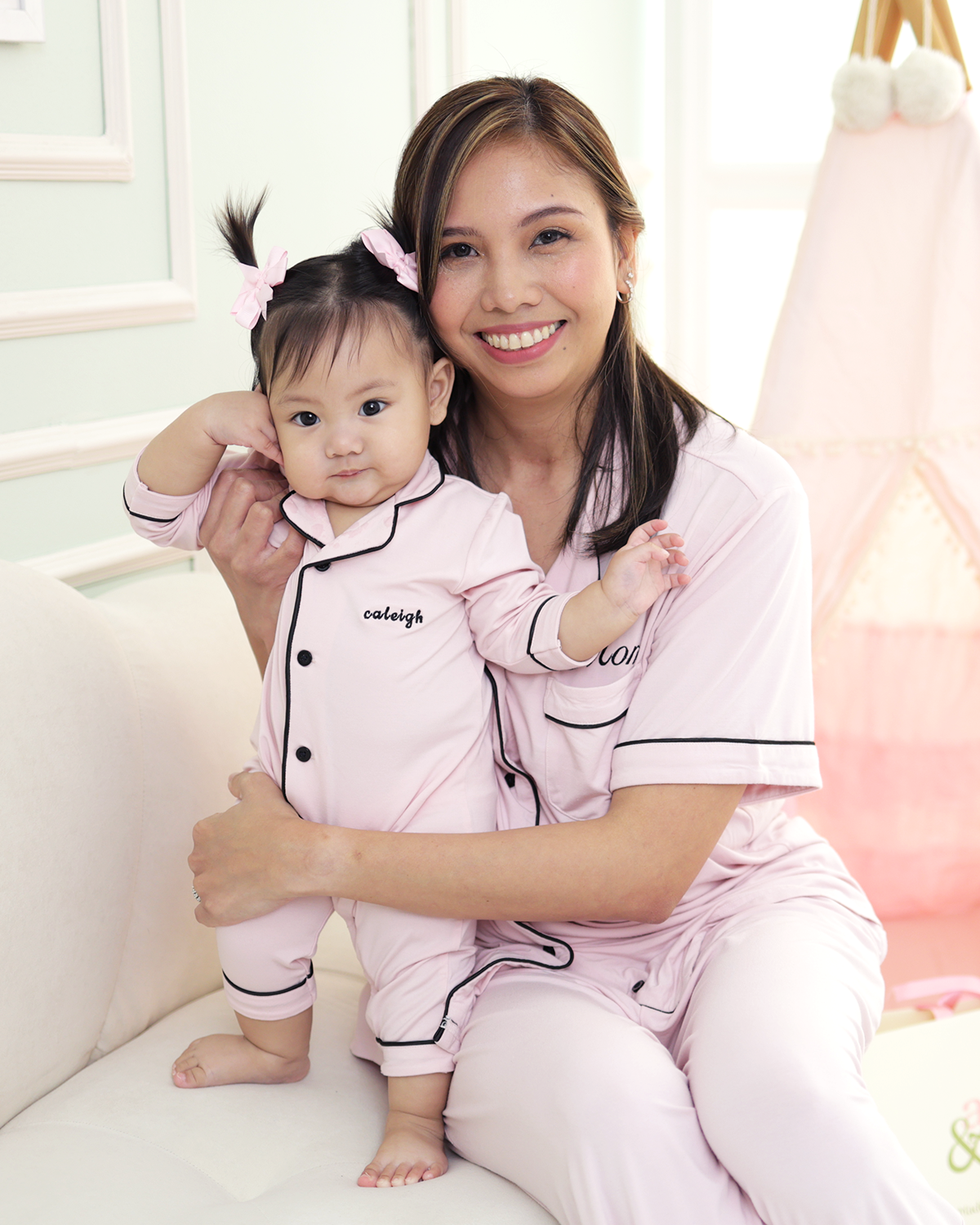 PREORDER: Ultra Soft Butter Bamboo Pajama Onesie in Rose Embrace