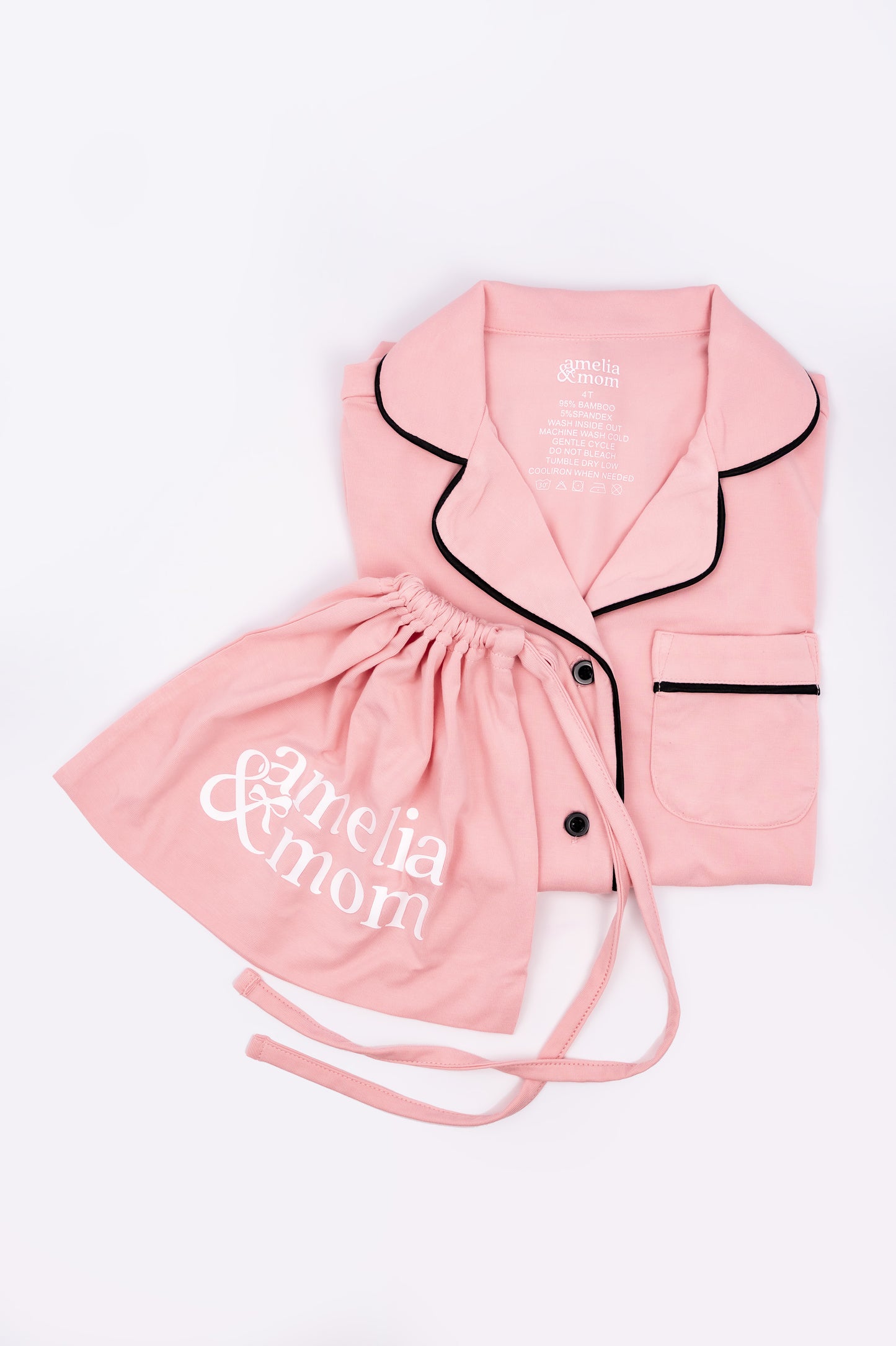 Ultra Soft Butter Bamboo Pajama Dress in Peach Embrace