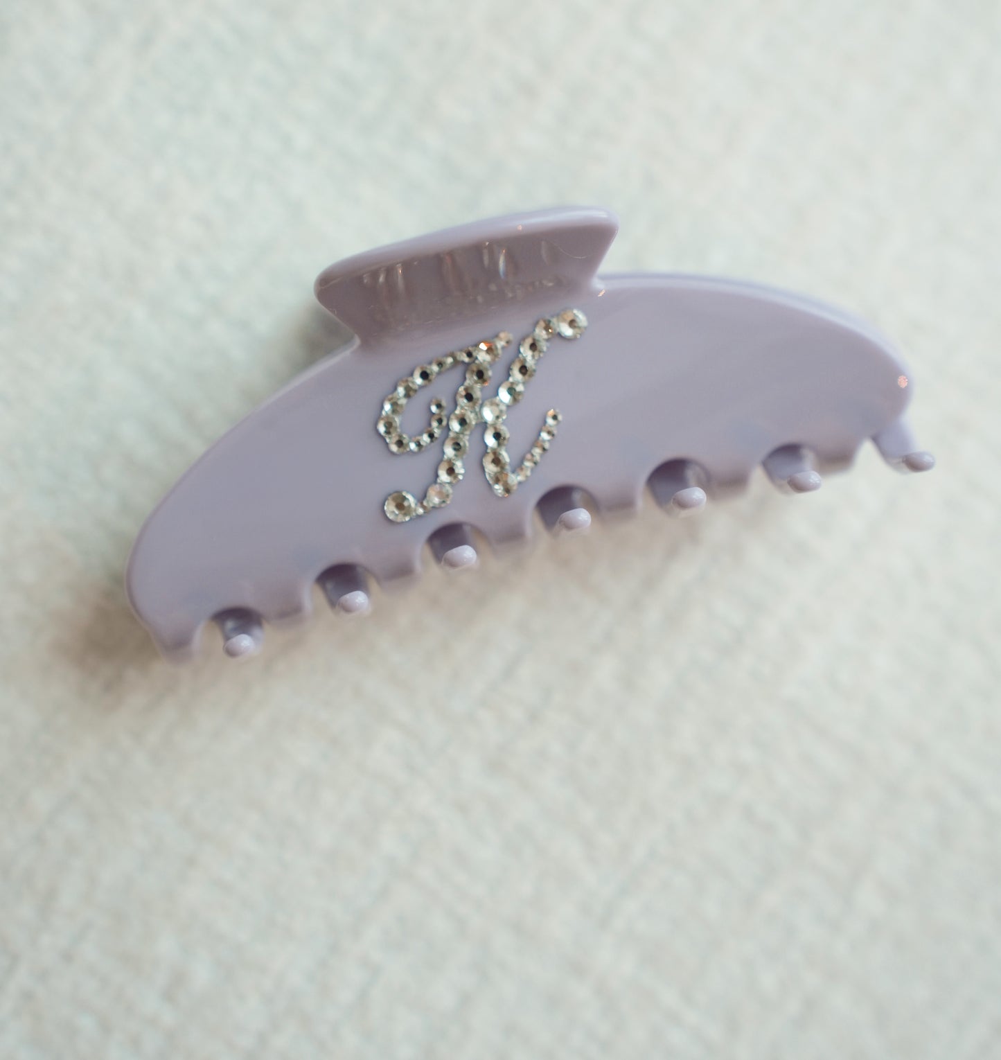 Preorder: Bamboo Pajama Pants Dress in Lilac Dream  + Personalized Claw Clip