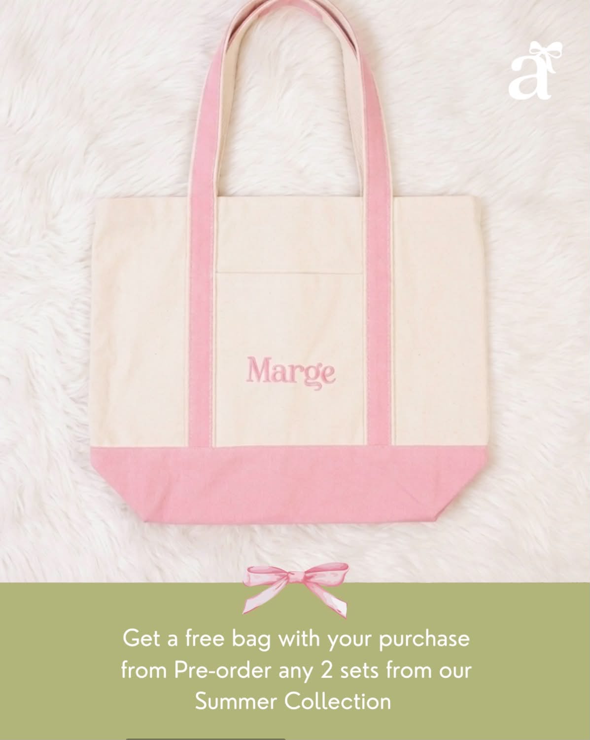 Summer Collection Bundle : Buy 2 PJ shorts Bubble Gum Pink and Sunshine Yellow & get FREE personalized Summer Tote Bag
